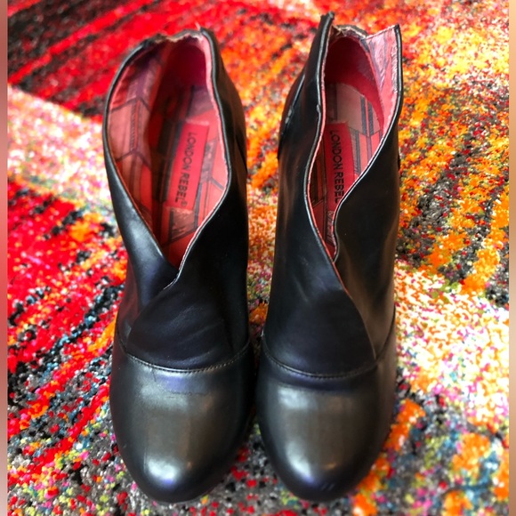 London Rebel heels Sz 7 - Picture 2 of 8